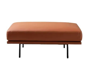 NEW YORK - Upholstered footstool by Quinti Sedute - view 2